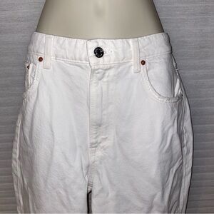 GRLFRND Women's White Jeans